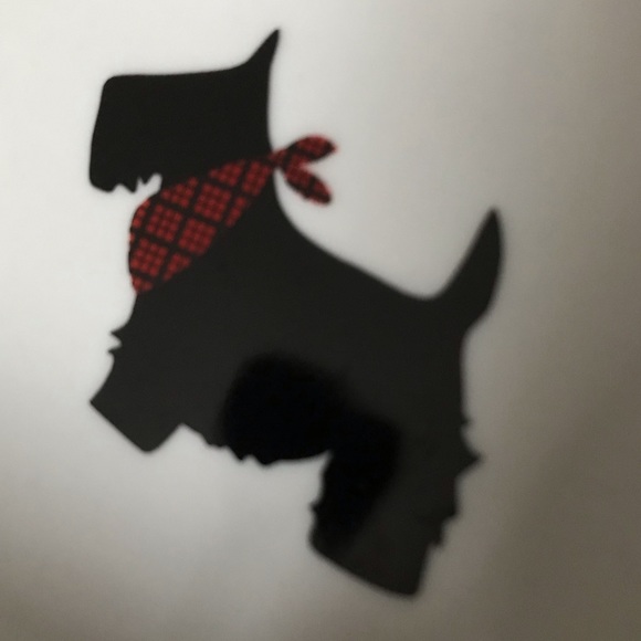 Westie dish. Glass. - Picture 5 of 5